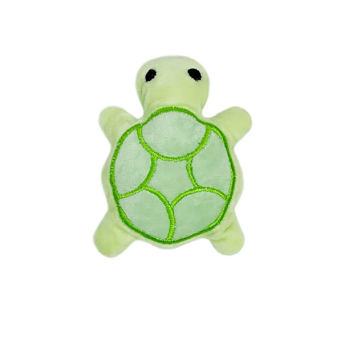 Mini Plush Turtle Puppy Teether