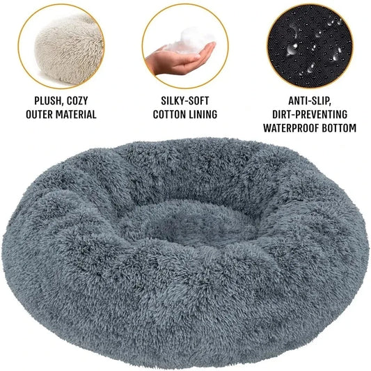 CozyNest™ Ultra Soft Calming Pet Bed