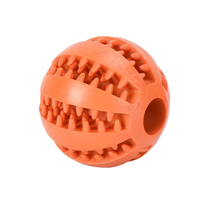 Indestructible Natural Rubber Treat Ball