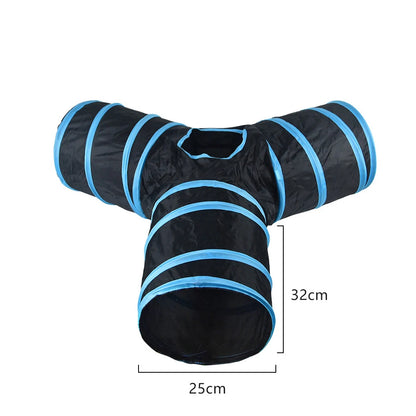 Collapsible Interactive Cat Play Tunnel