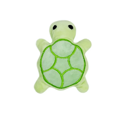 Mini Plush Turtle Puppy Teether