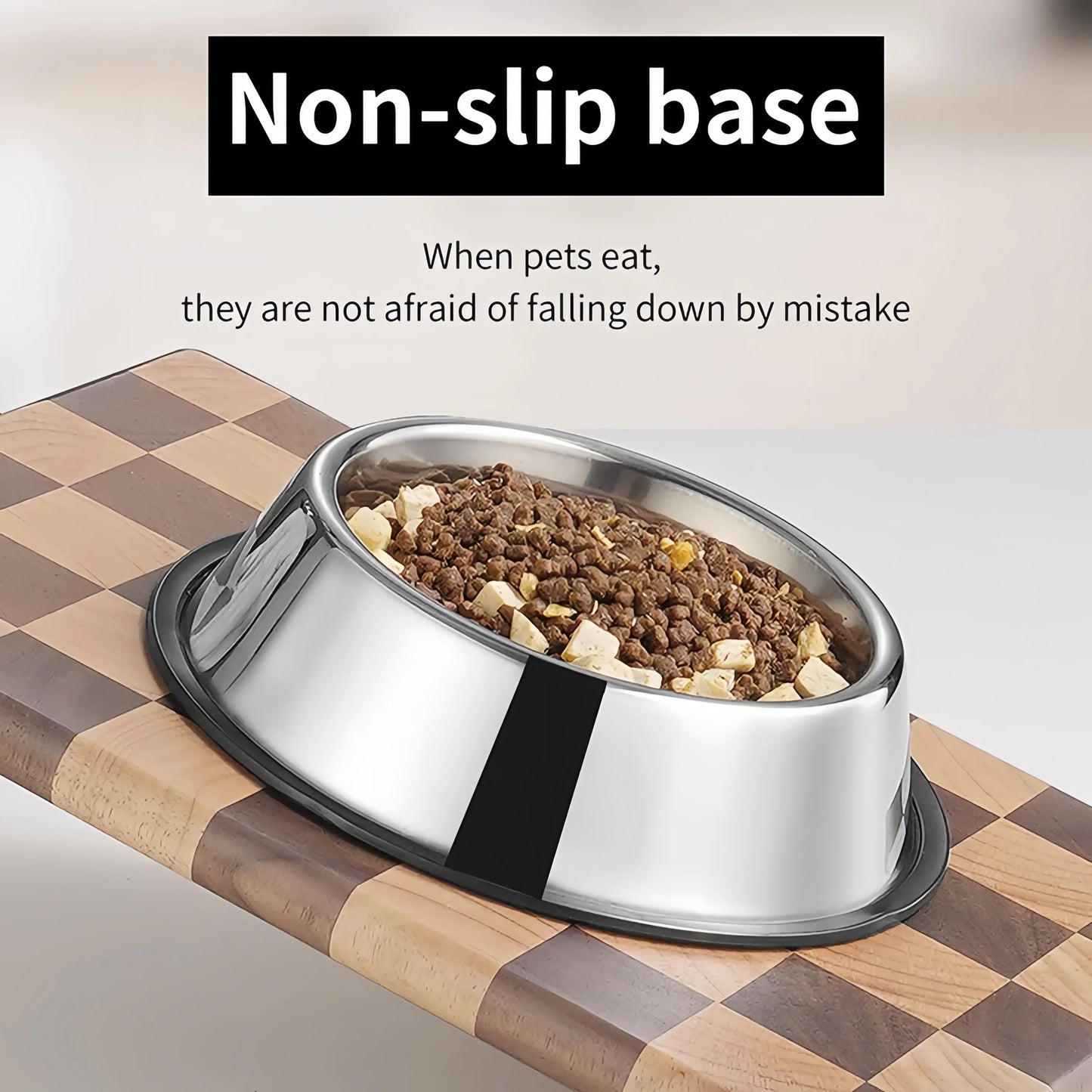 Premium Stainless Steel Pet Bowl (6 Sizes)