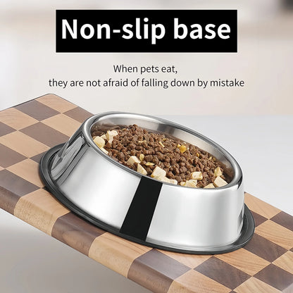 Premium Stainless Steel Pet Bowl (6 Sizes)