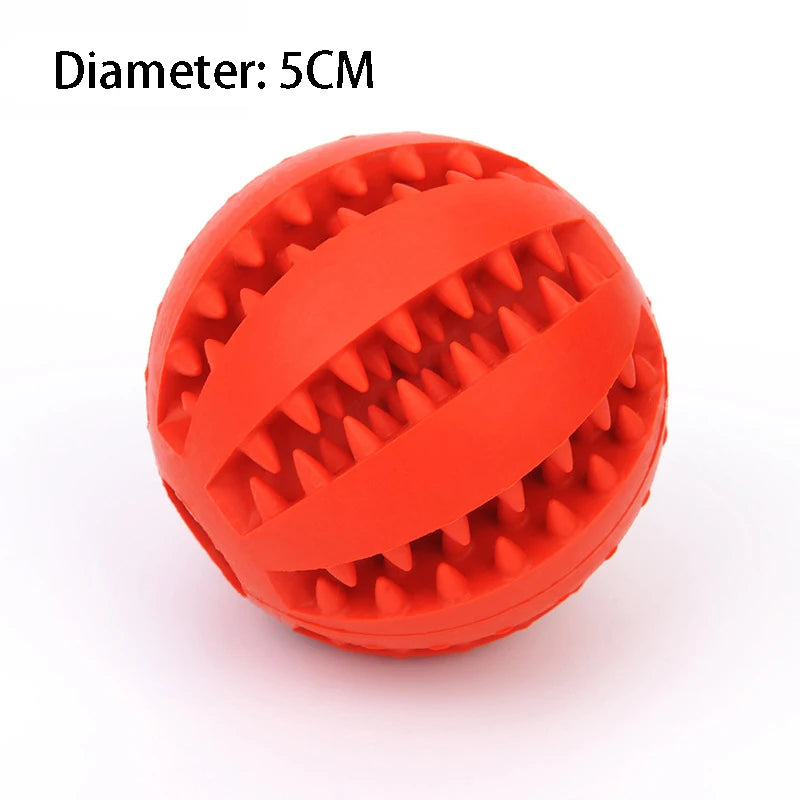 Indestructible Natural Rubber Treat Ball