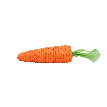 Squeaky Plush Carrot Cat Toy