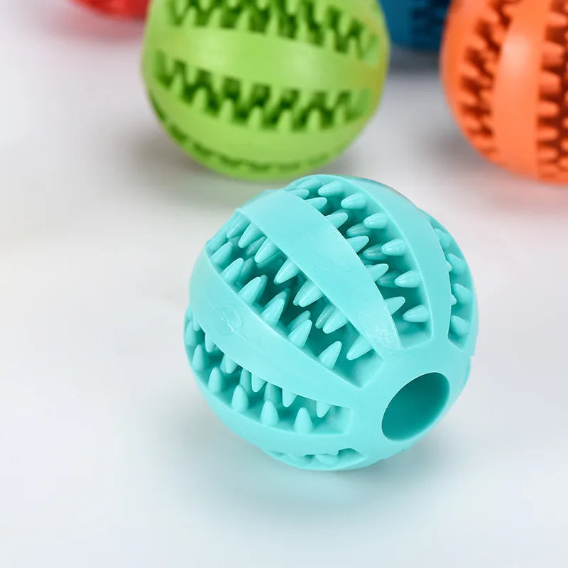 Indestructible Natural Rubber Treat Ball