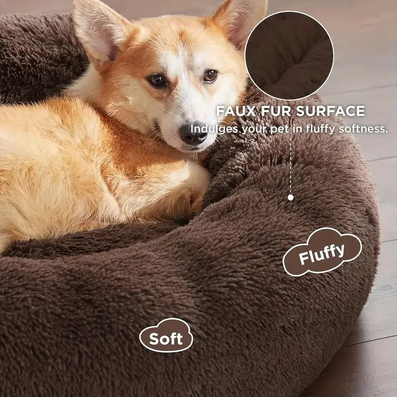 CozyNest™ Ultra Soft Calming Pet Bed