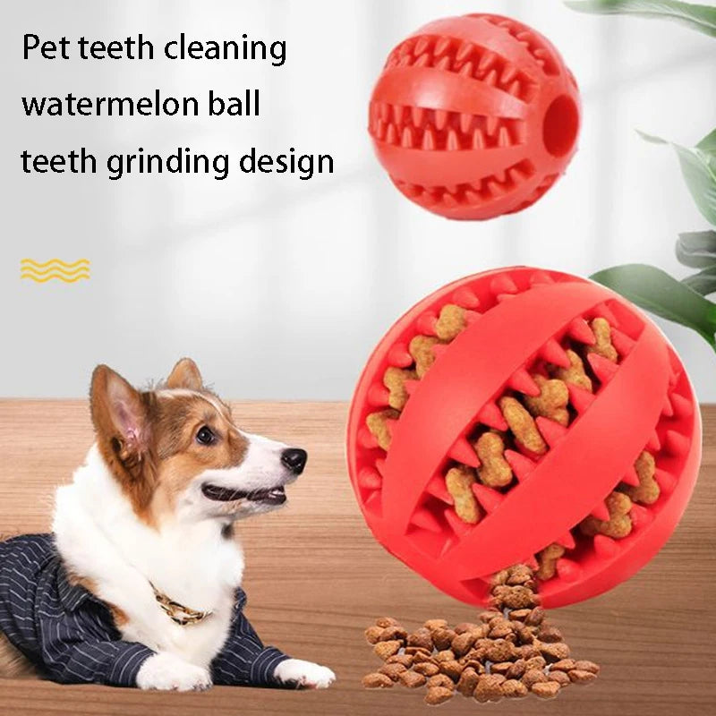 Indestructible Natural Rubber Treat Ball