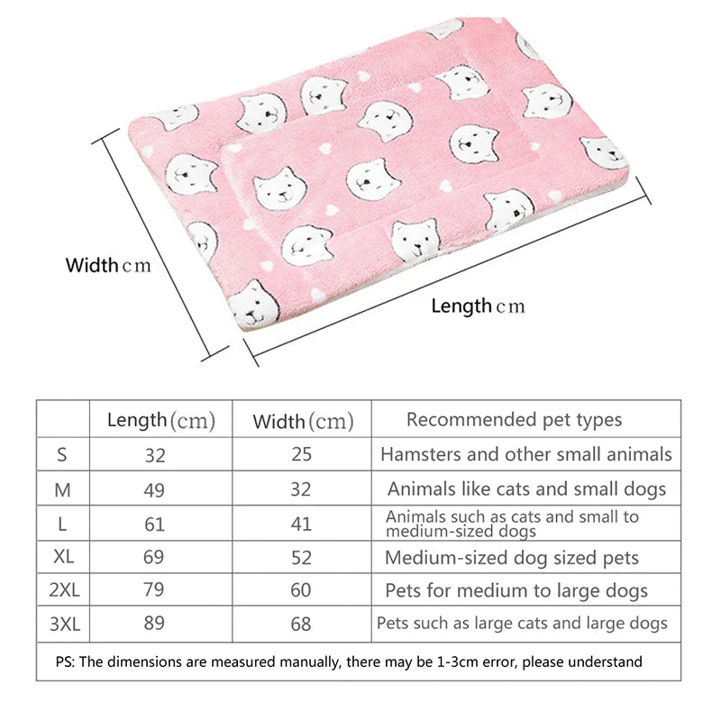 Premium Thermal Flannel Pet Blanket