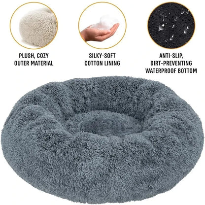 CozyNest™ Ultra Soft Calming Pet Bed