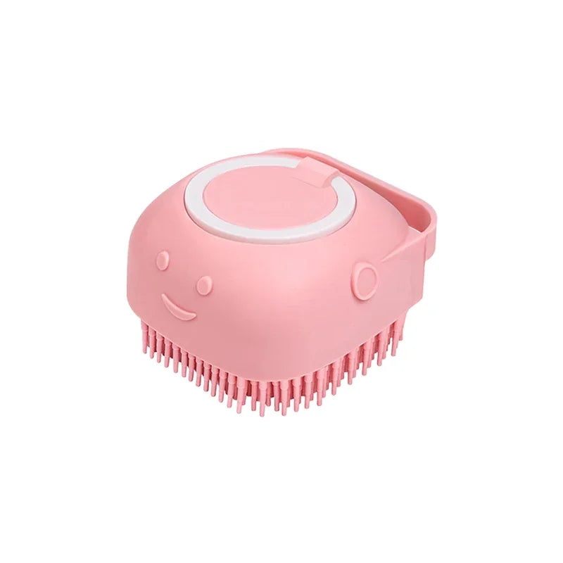 2-in-1 Bath Brush with Shampoo Dispenser