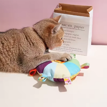 Squeaky Hot Dog Plush Puppy Toy