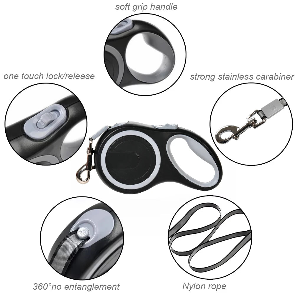 Heavy Duty Retractable Dog Lead
