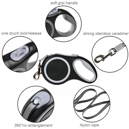 Heavy Duty Retractable Dog Lead