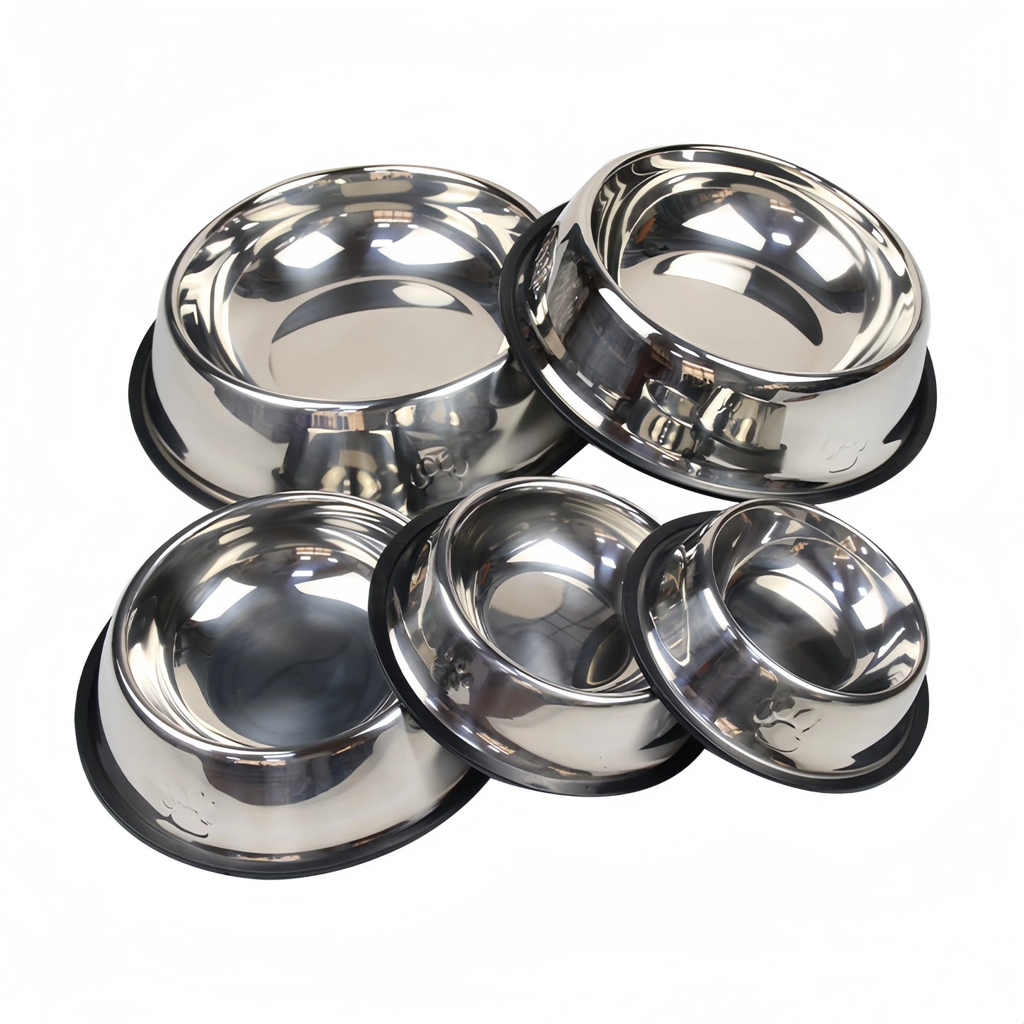 Premium Stainless Steel Pet Bowl (6 Sizes)