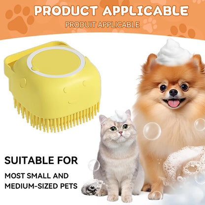 2-in-1 Bath Brush with Shampoo Dispenser