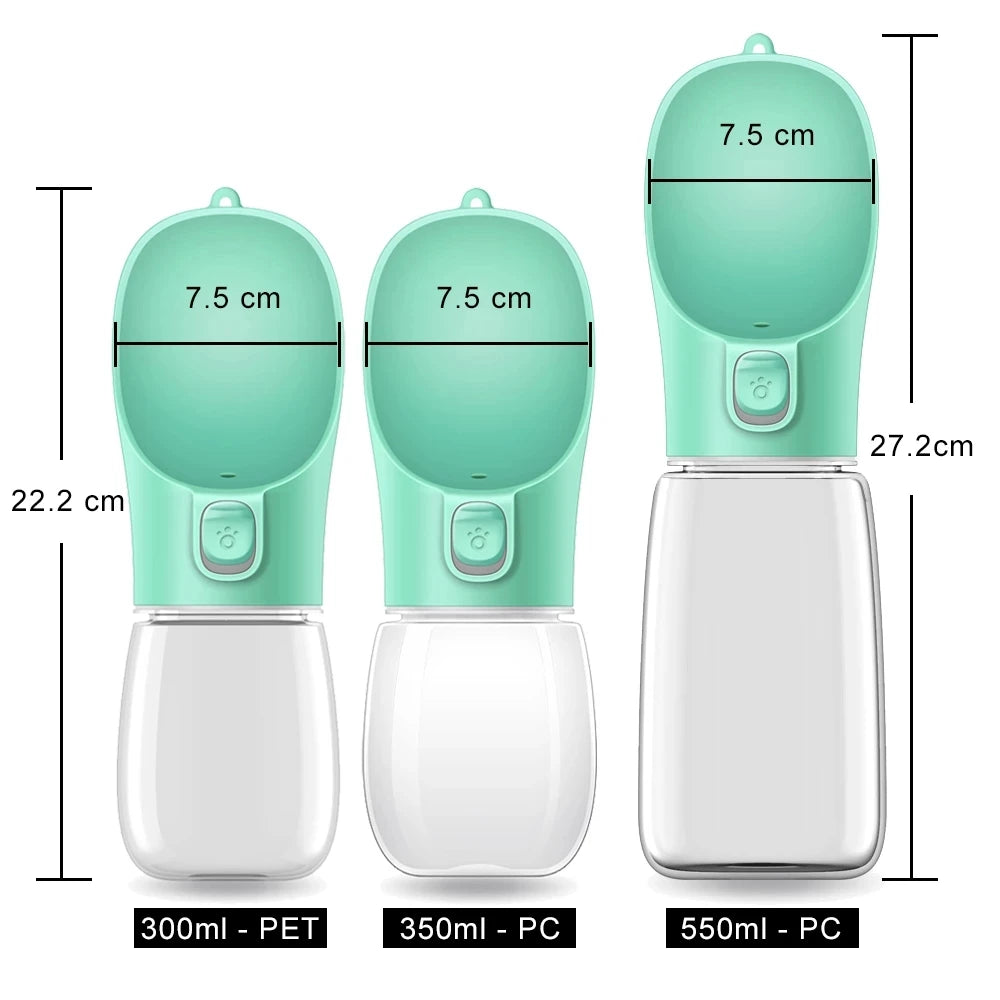 Portable Pet Water Bottle for Walks