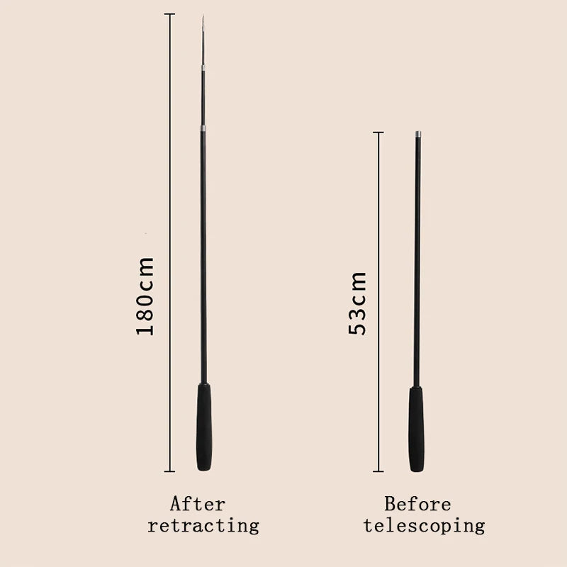 Telescopic Interactive Cat Teaser Wand (1.8m)