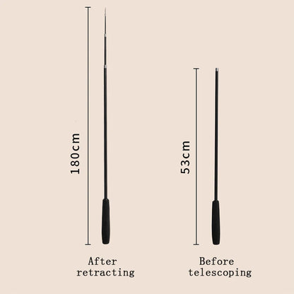 Telescopic Interactive Cat Teaser Wand (1.8m)
