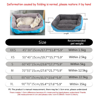 Orthopaedic Comfort Pet Sofa Bed
